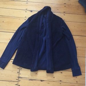 Fleece cardigan!